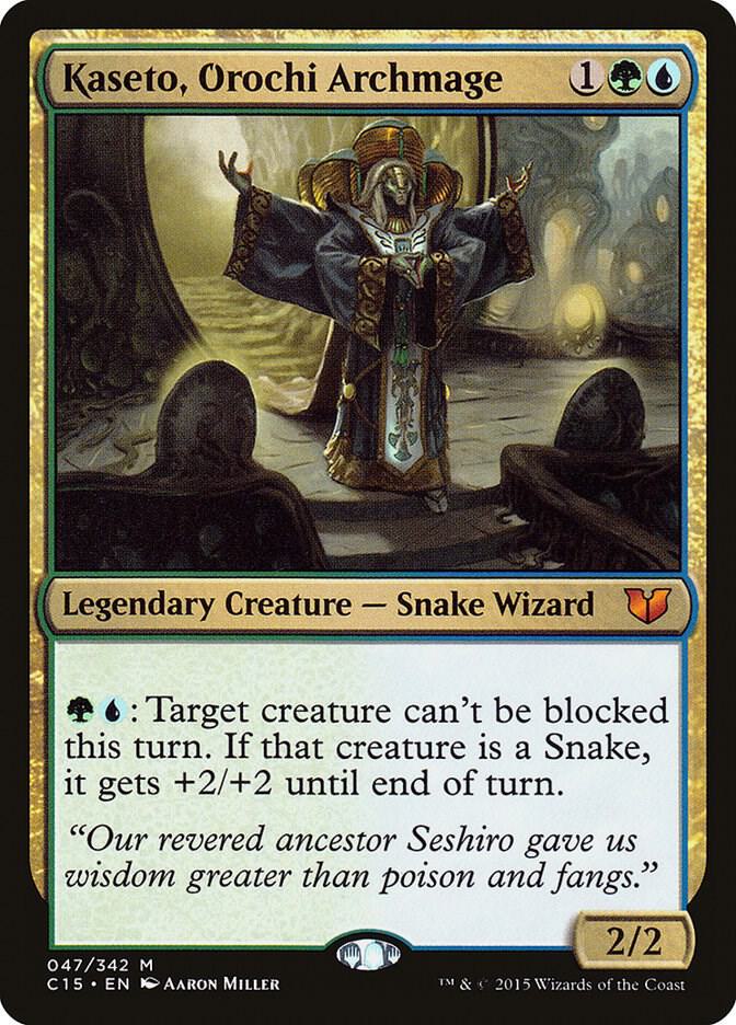 Kaseto, Orochi Archmage [Commander 2015] 47