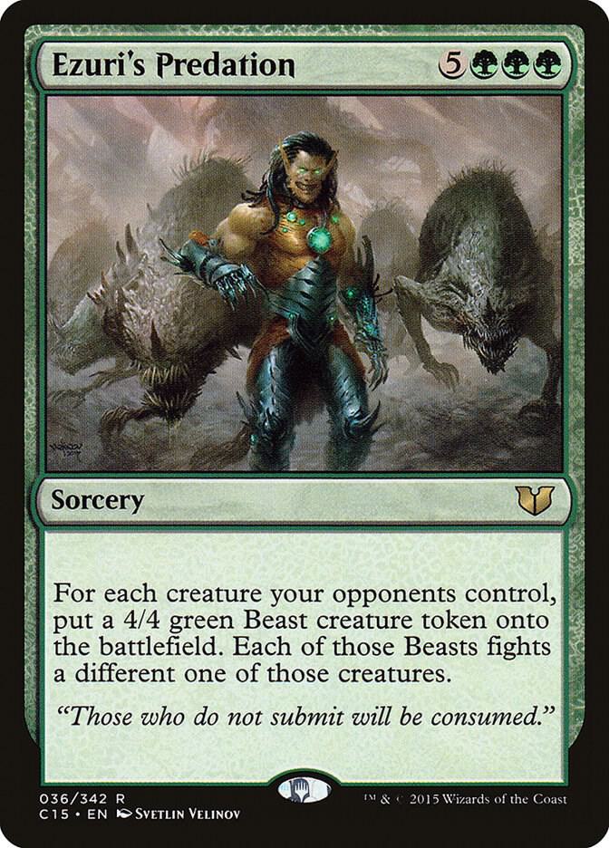 Ezuri's Predation [Commander 2015] 36