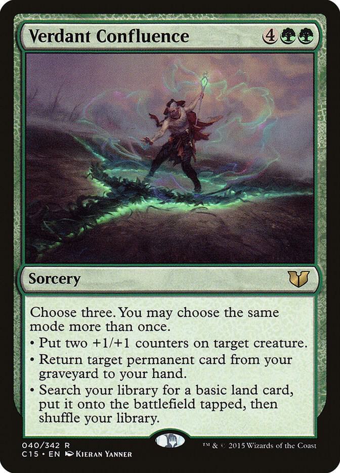 Verdant Confluence [Commander 2015] 40