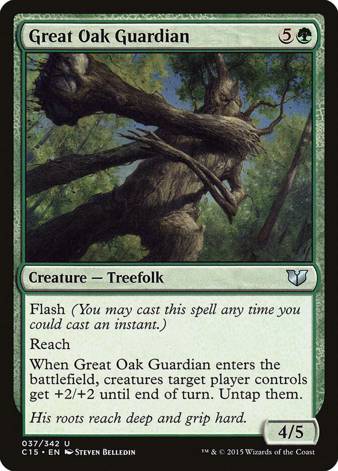 Great Oak Guardian [Commander 2015] 37