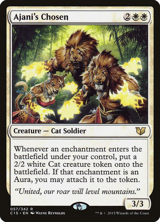 Ajani's Chosen [Commander 2015] 57