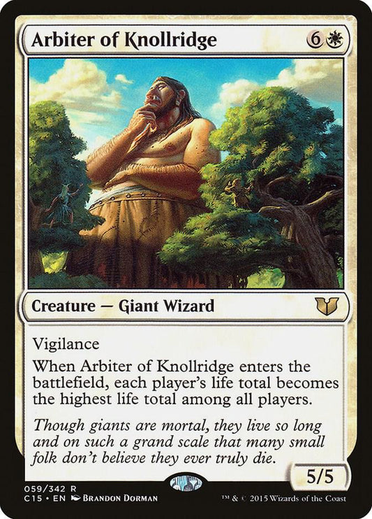 Arbiter of Knollridge [Commander 2015] 59