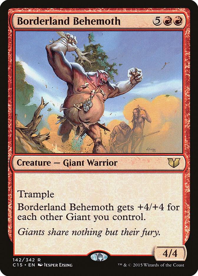Borderland Behemoth [Commander 2015] 142