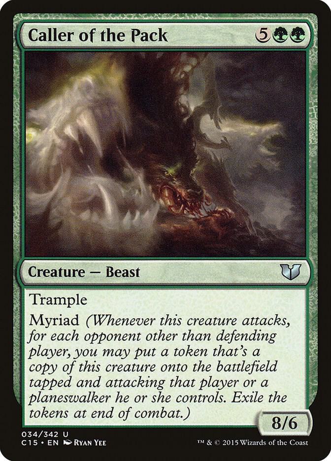Caller of the Pack [Commander 2015] 34