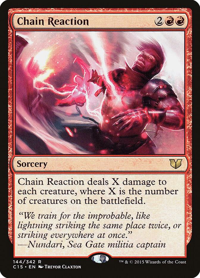 Chain Reaction [Commander 2015] 144