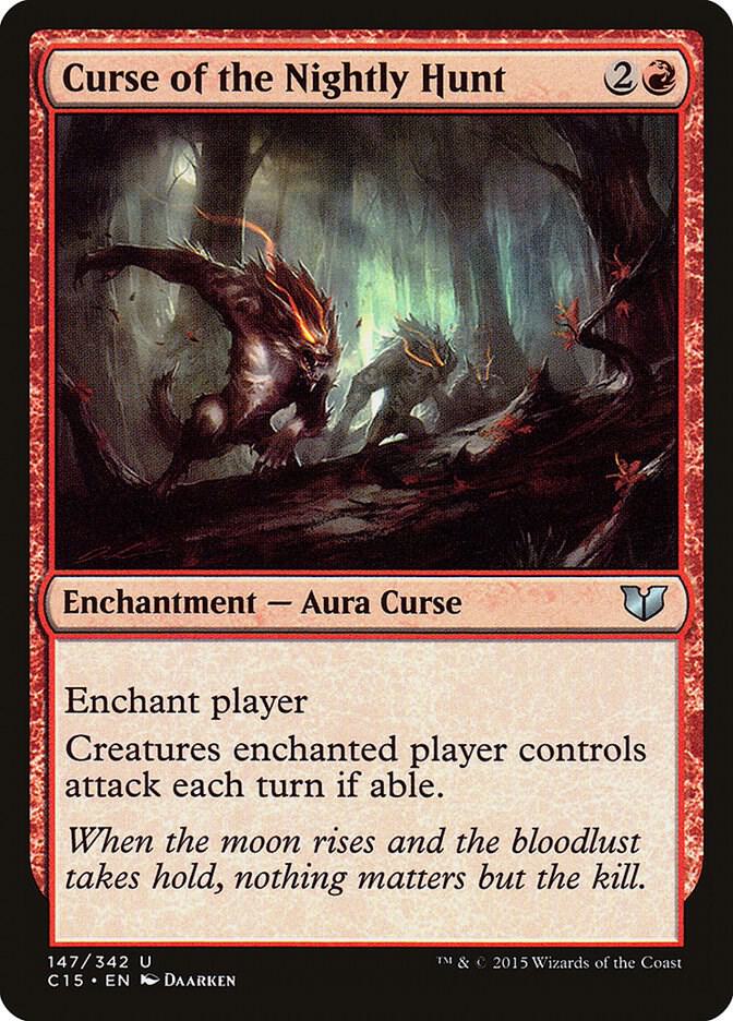 Curse of the Nightly Hunt [Commander 2015] 147