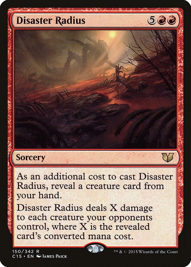 Disaster Radius [Commander 2015] 150