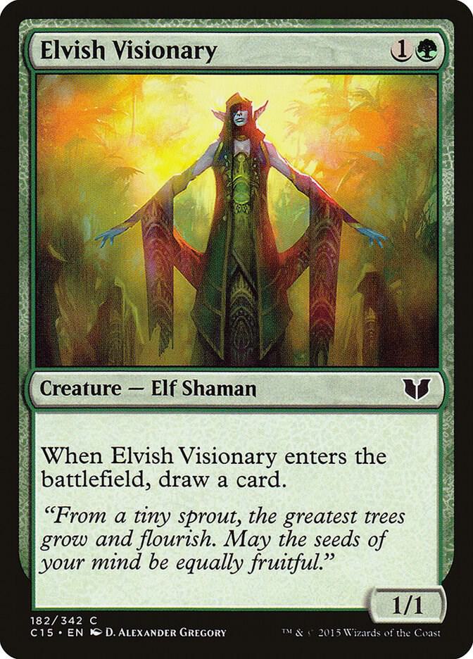 Elvish Visionary [Commander 2015] 182