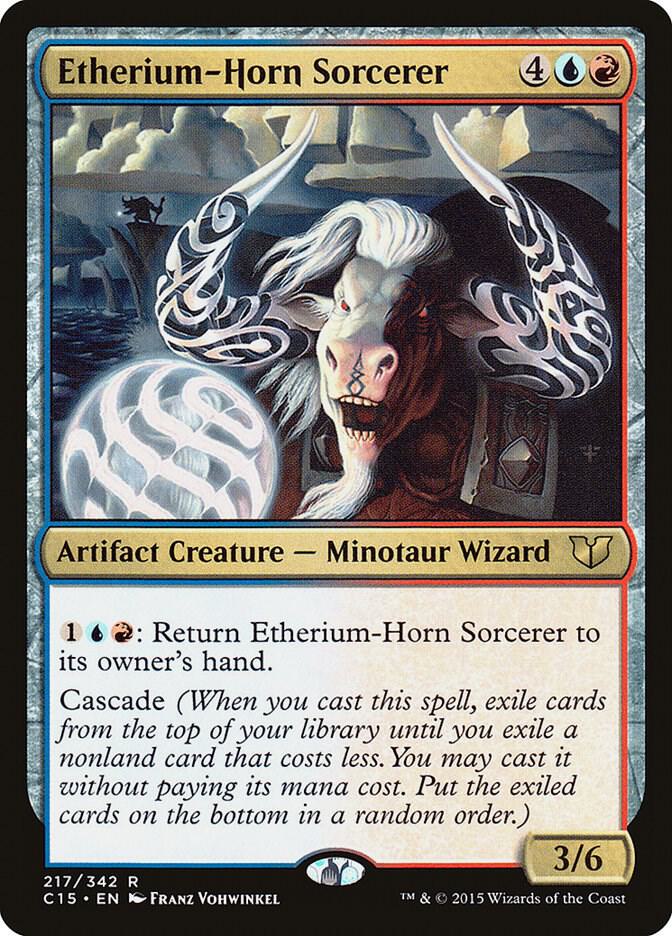 Etherium-Horn Sorcerer [Commander 2015] 217