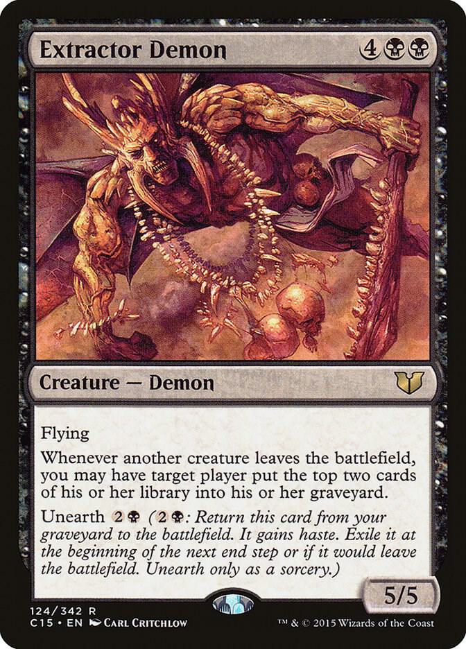 Extractor Demon [Commander 2015] 124