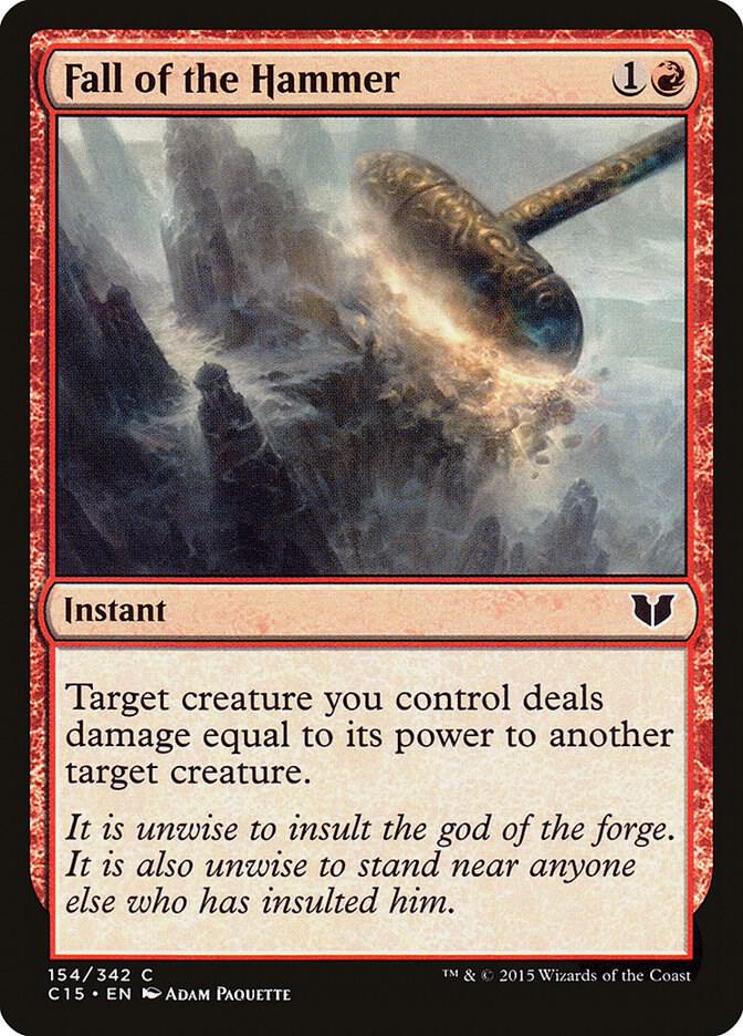 Fall of the Hammer [Commander 2015] 154