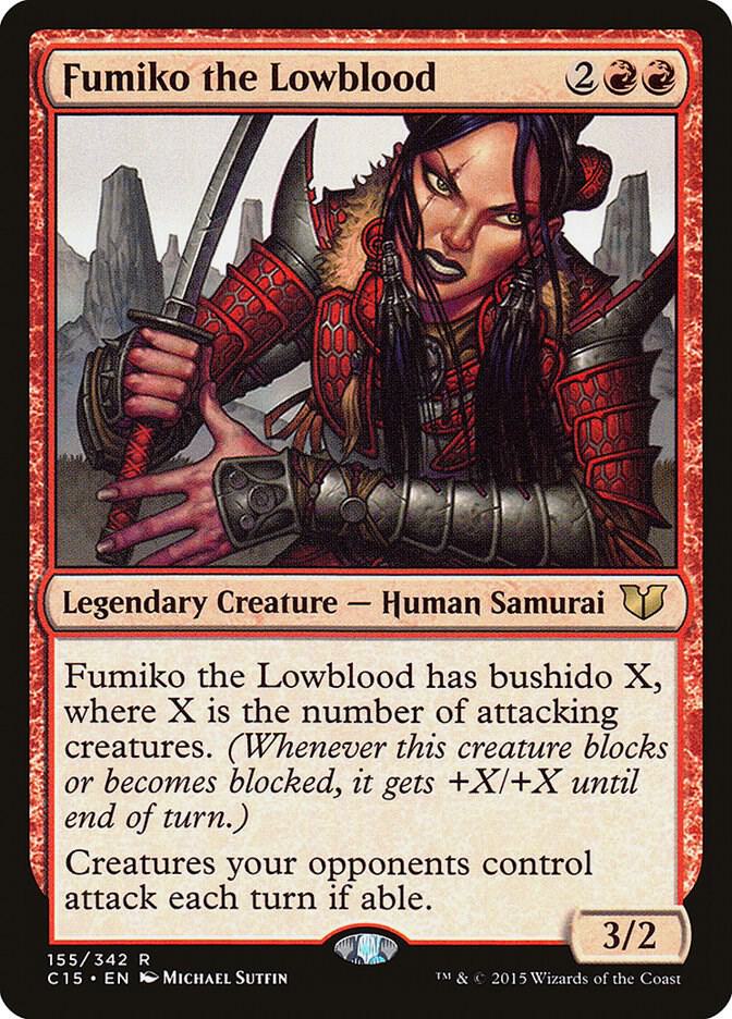 Fumiko the Lowblood [Commander 2015] 155
