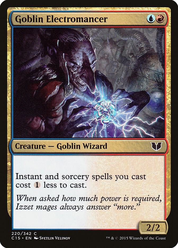Goblin Electromancer [Commander 2015] 220