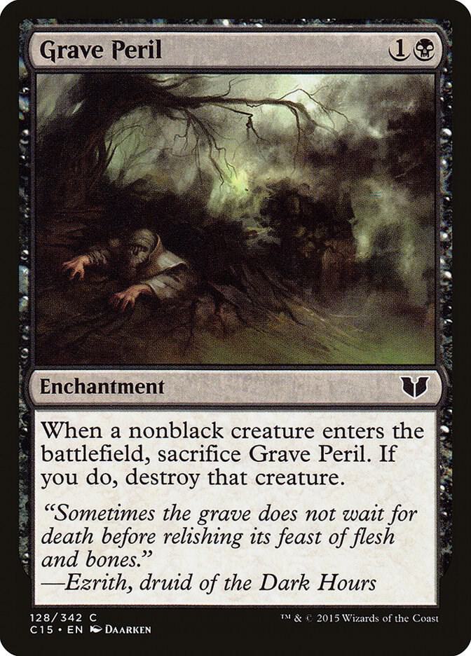 Grave Peril [Commander 2015] 128