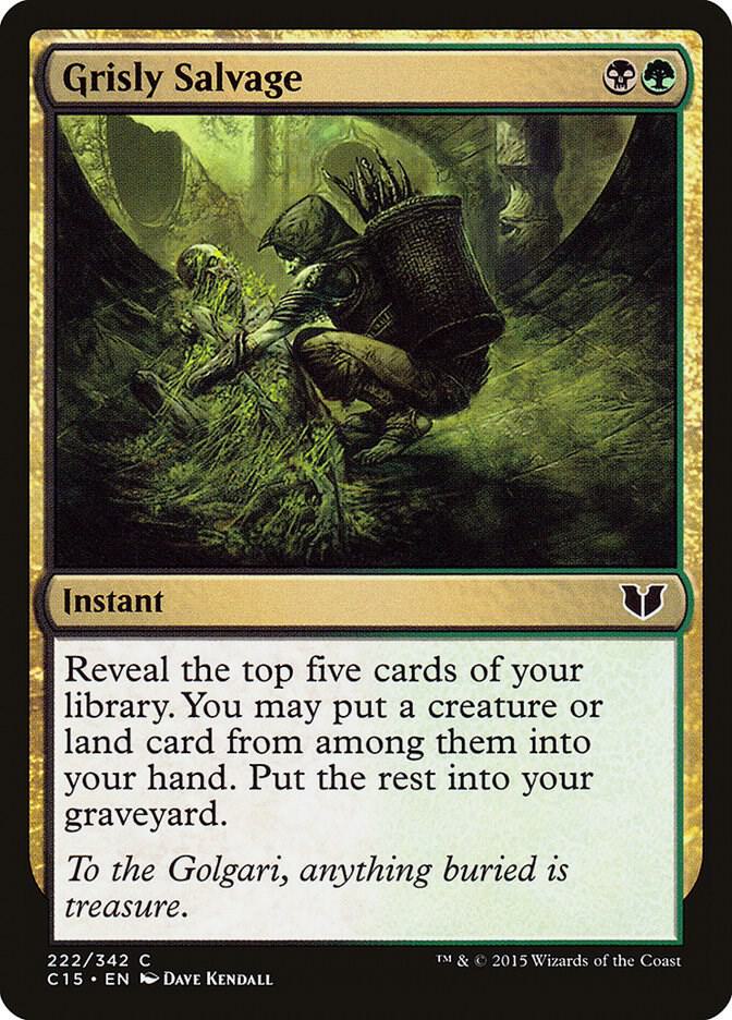 Grisly Salvage [Commander 2015] 222