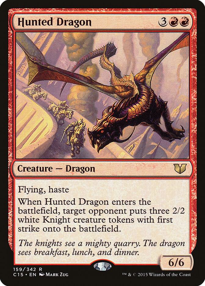 Hunted Dragon [Commander 2015] 159