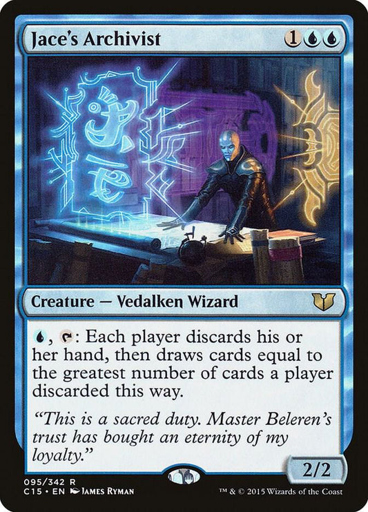 Jace's Archivist [Commander 2015] 95