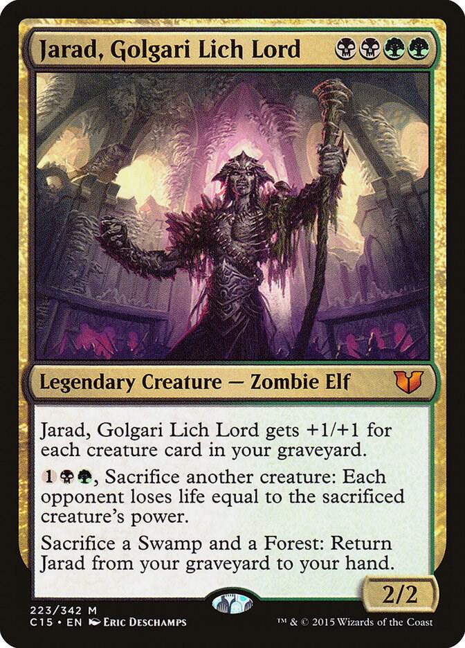 Jarad, Golgari Lich Lord [Commander 2015] 223