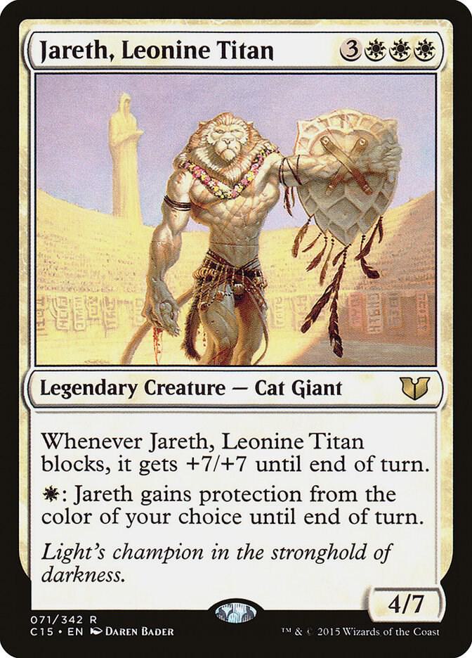 Jareth, Leonine Titan [Commander 2015] 71