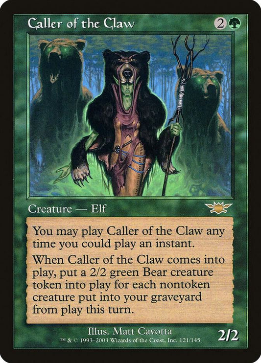 Caller of the Claw [Legions] 121