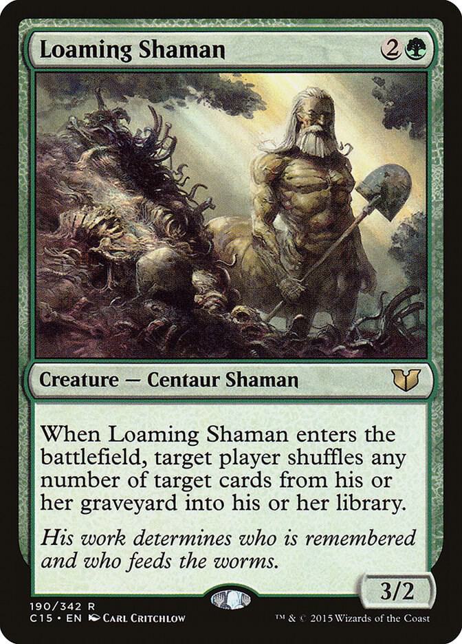 Loaming Shaman [Commander 2015] 190