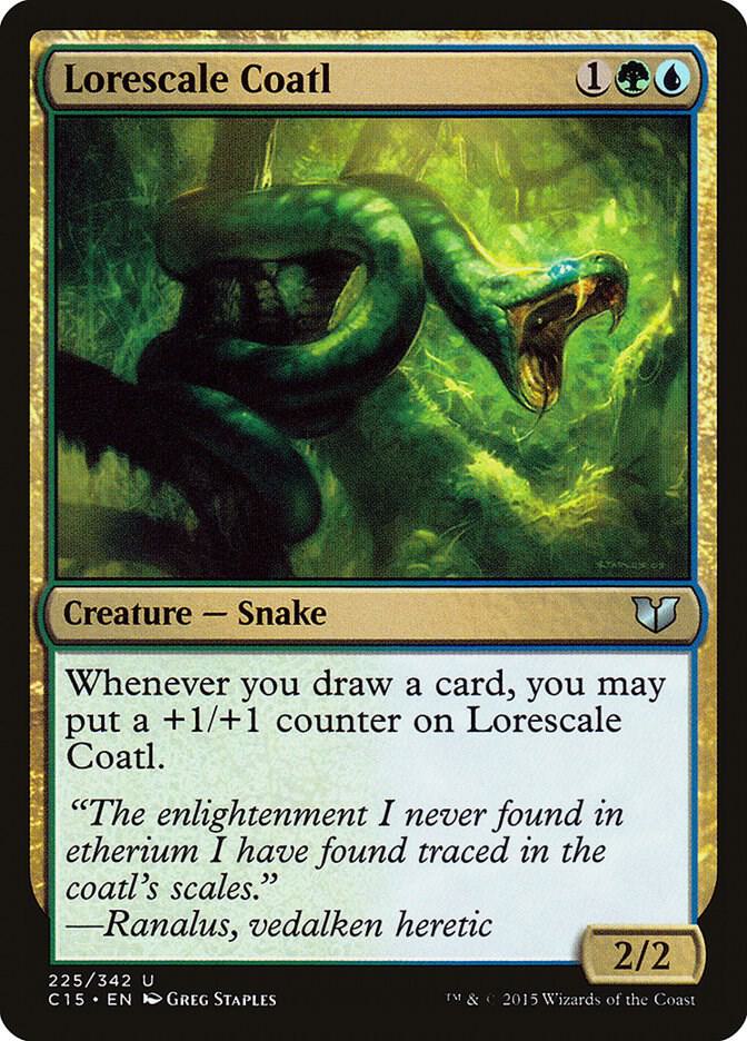 Lorescale Coatl [Commander 2015] 225