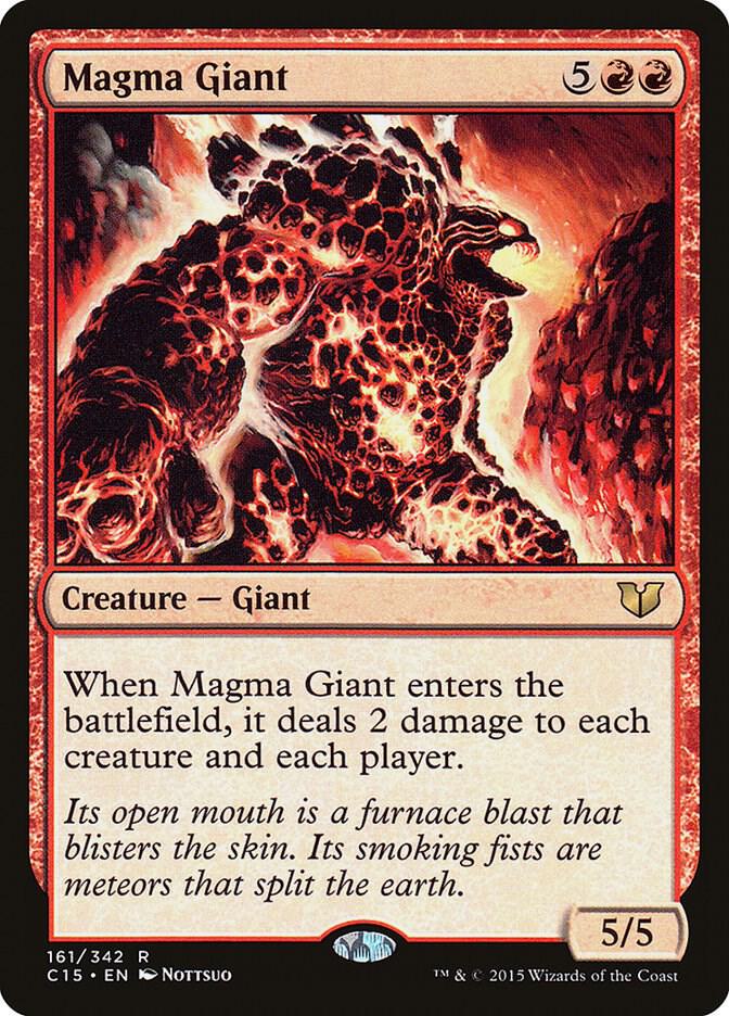 Magma Giant [Commander 2015] 161