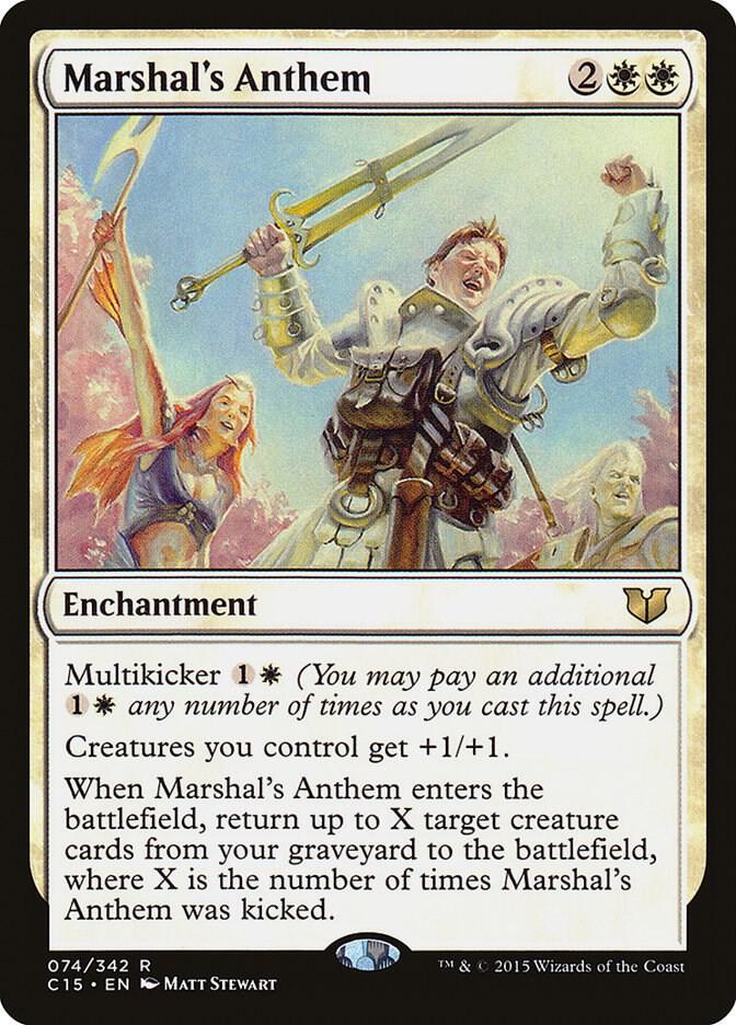 Marshal's Anthem [Commander 2015] 74
