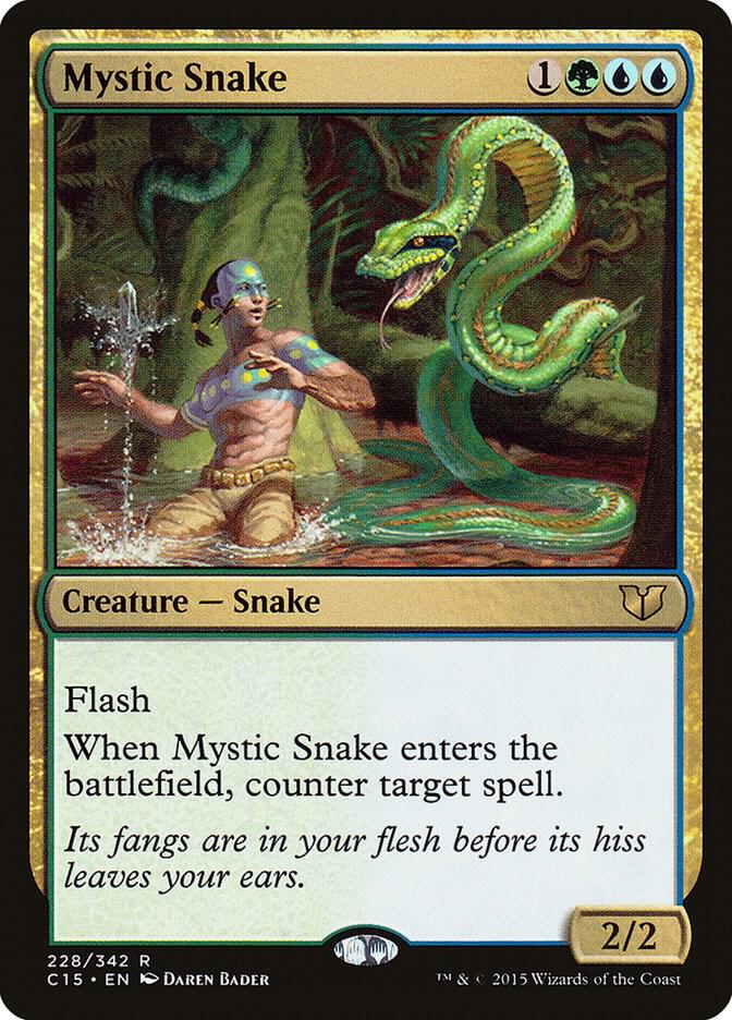Mystic Snake [Commander 2015] 228