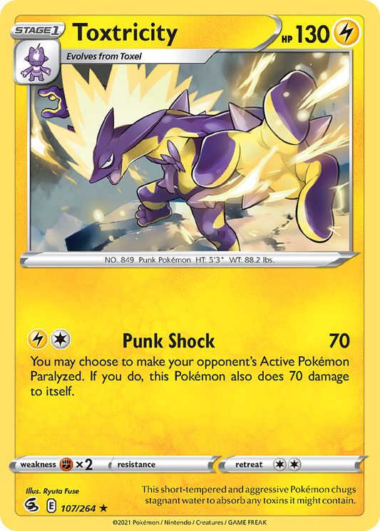 Toxtricity - 107/264 Fusion Strike