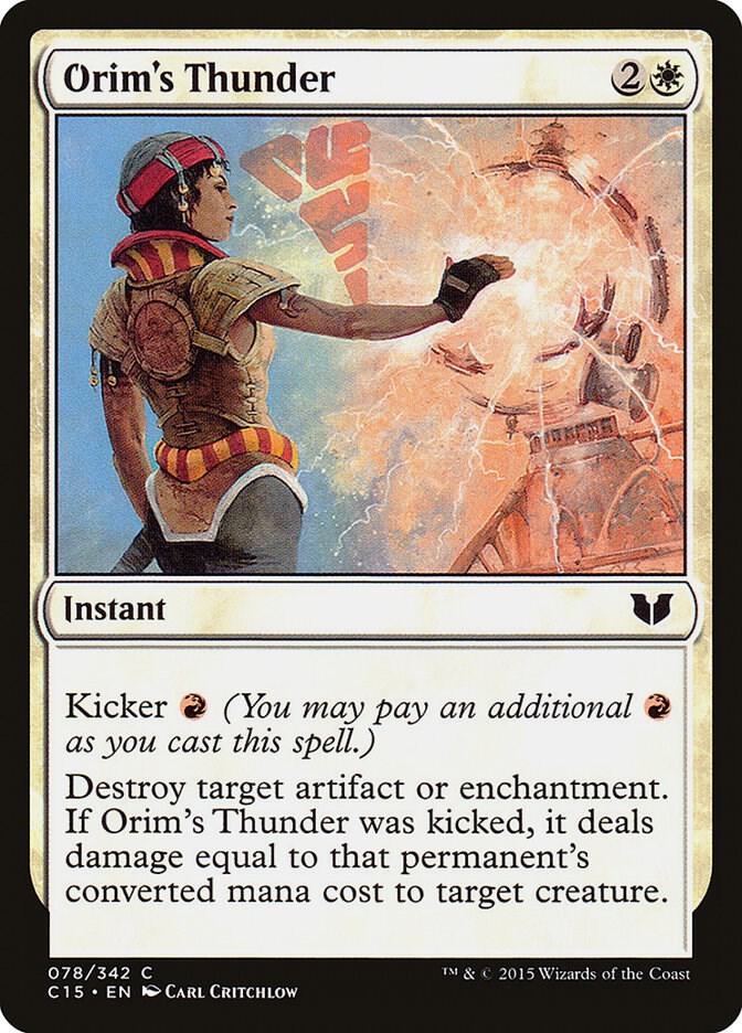 Orim's Thunder [Commander 2015] 78