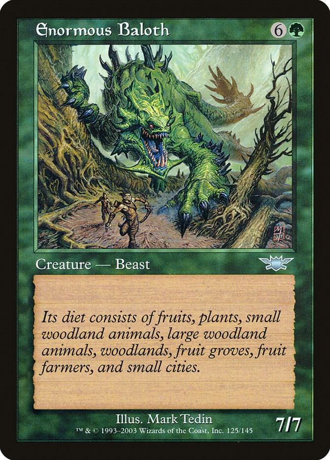 Enormous Baloth [Legions] 125