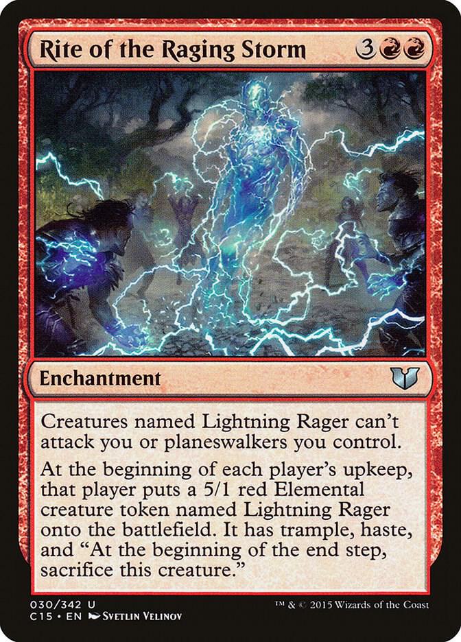 Rite of the Raging Storm [Commander 2015] 30