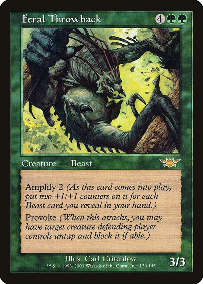 Feral Throwback [Legions] 126