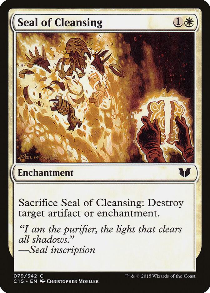 Seal of Cleansing [Commander 2015] 79
