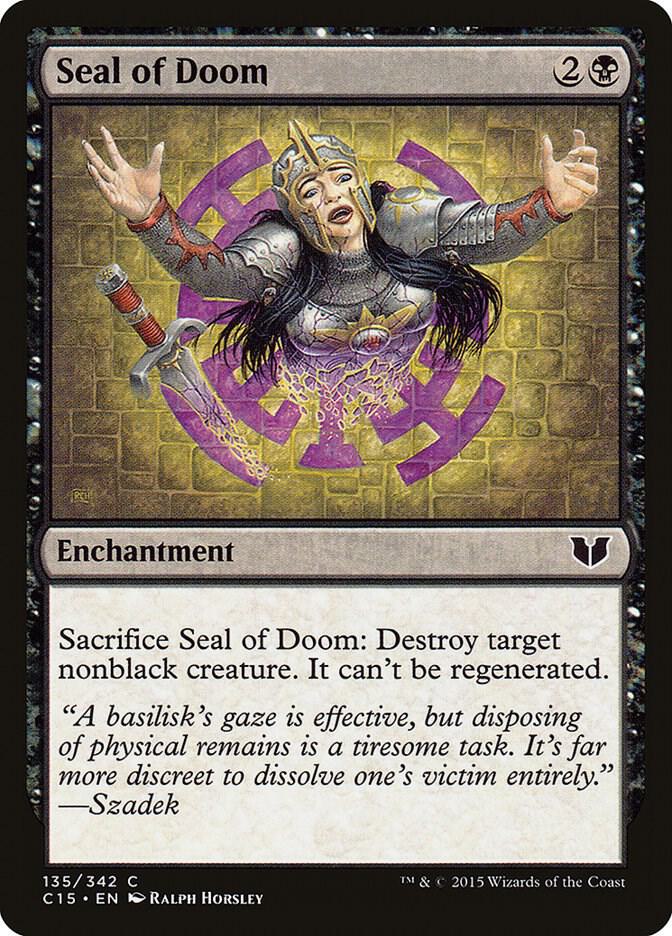 Seal of Doom [Commander 2015] 135