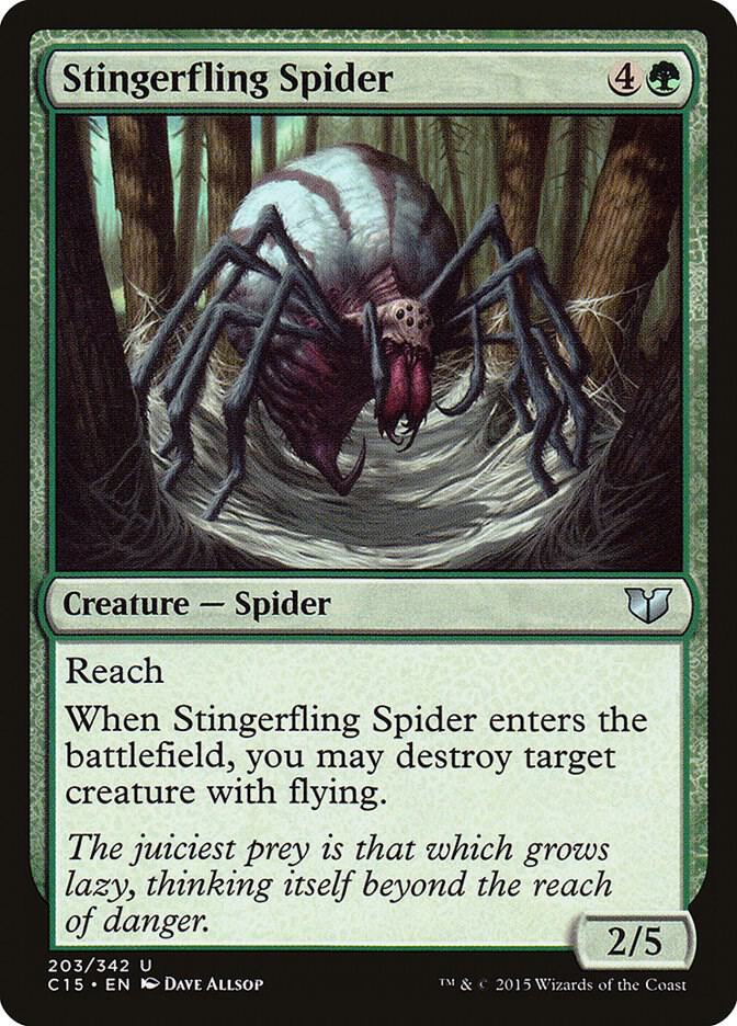 Stingerfling Spider [Commander 2015] 203