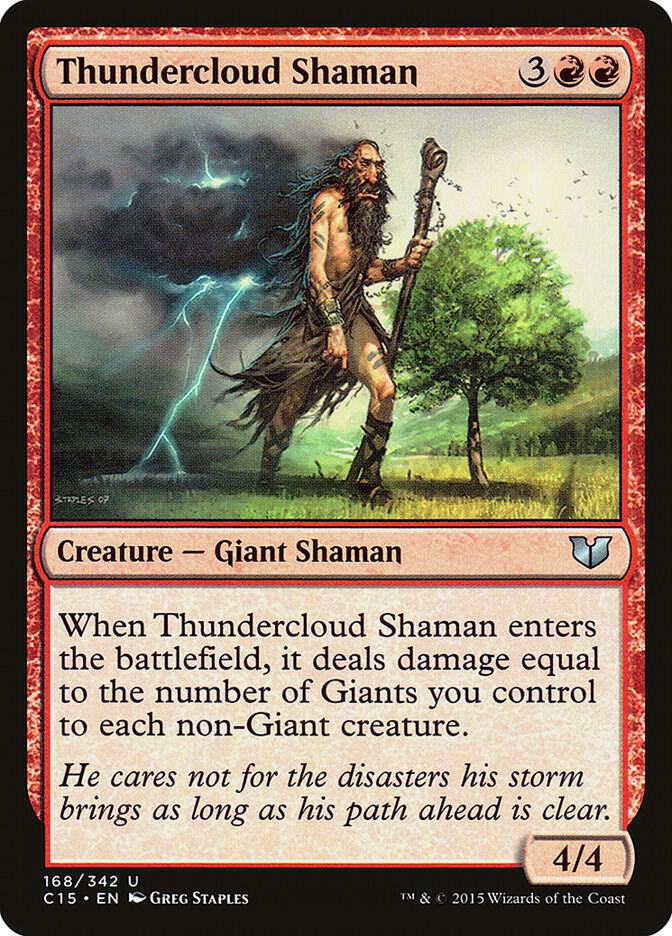 Thundercloud Shaman [Commander 2015] 168