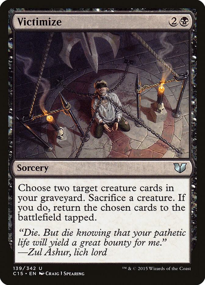 Victimize [Commander 2015] 139