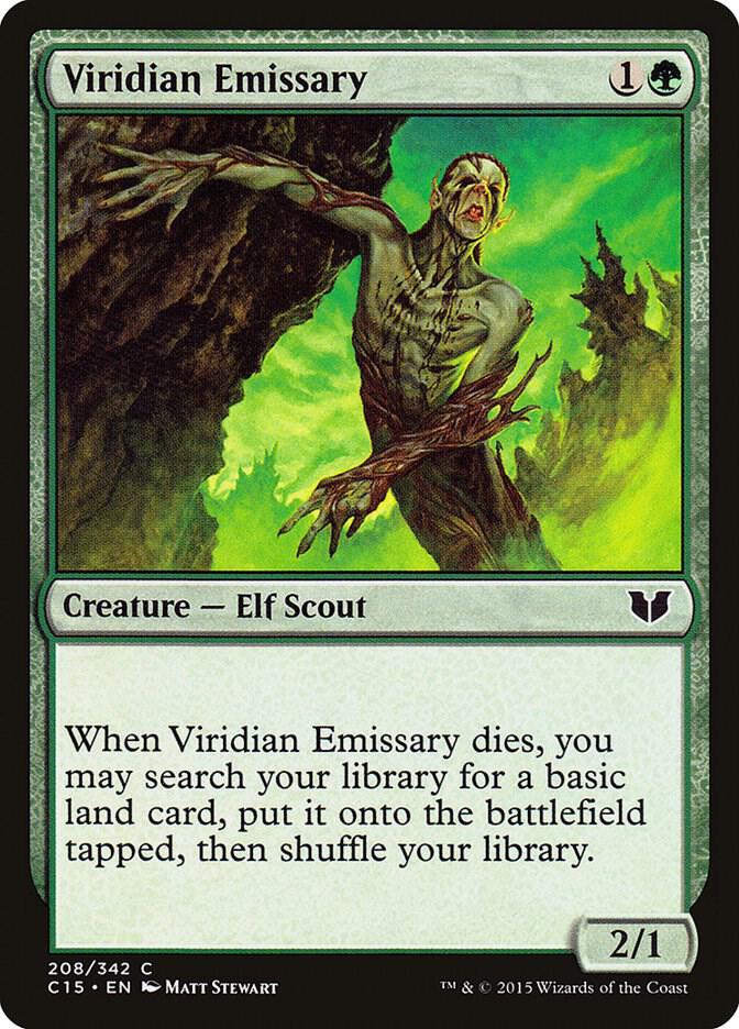 Viridian Emissary [Commander 2015] 208