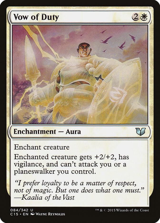 Vow of Duty [Commander 2015] 84