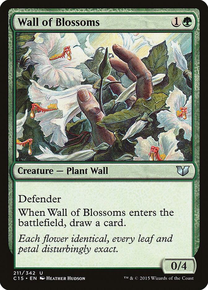 Wall of Blossoms [Commander 2015] 211