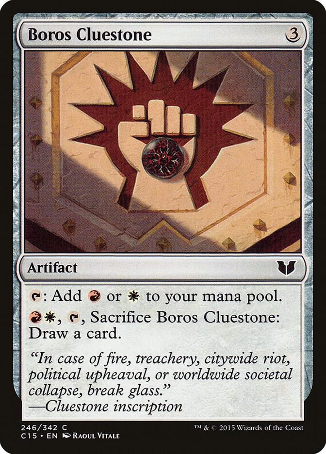 Boros Cluestone [Commander 2015] 246