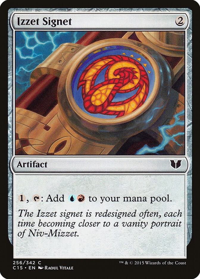 Izzet Signet [Commander 2015] 256