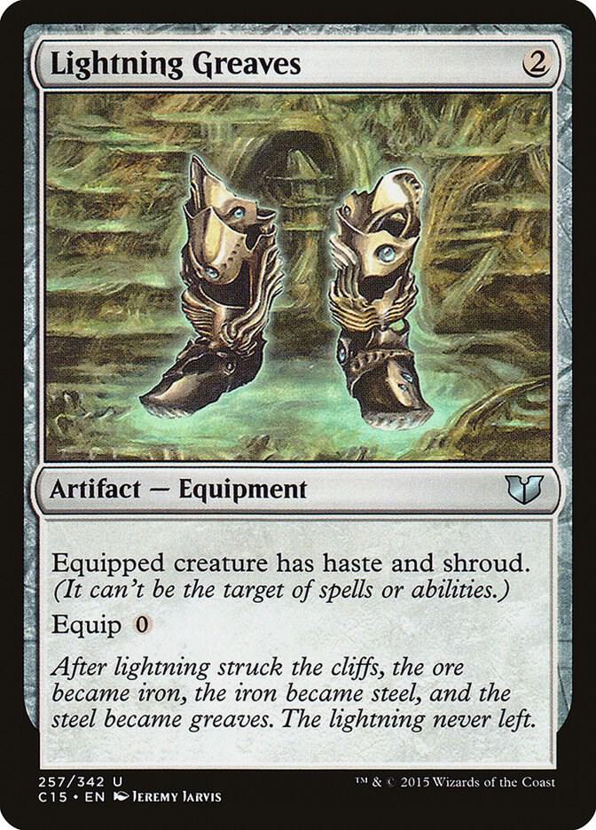 Lightning Greaves [Commander 2015] 257