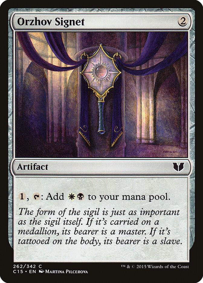 Orzhov Signet [Commander 2015] 262