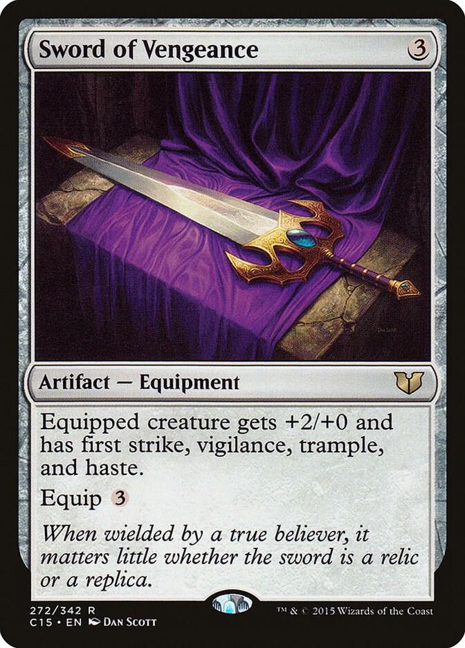 Sword of Vengeance [Commander 2015] 272