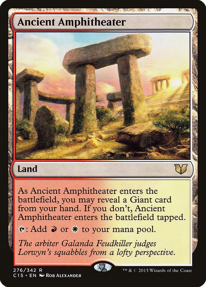 Ancient Amphitheater [Commander 2015] 276