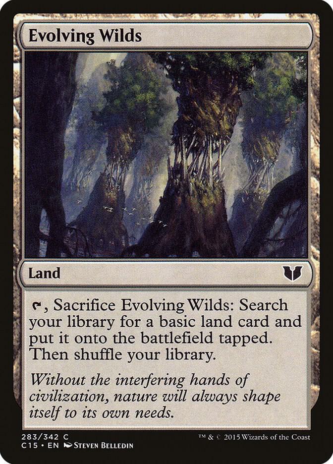 Evolving Wilds [Commander 2015] 283