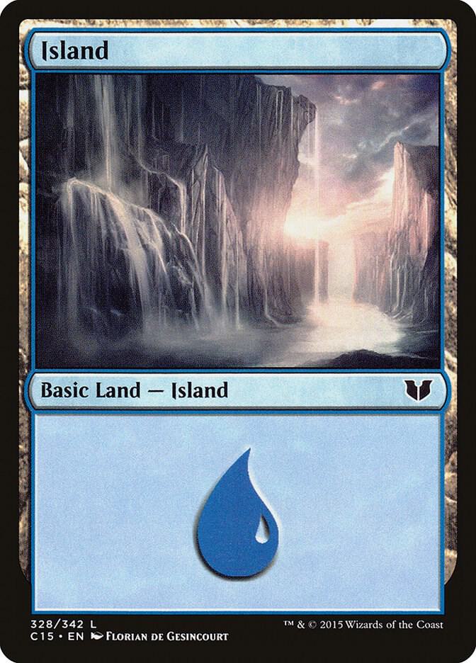 Island (328) [Commander 2015] 328